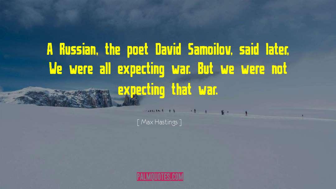 David Kennnett quotes by Max Hastings