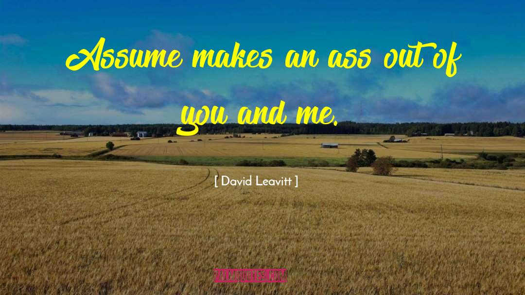 David Leavitt quotes by David Leavitt