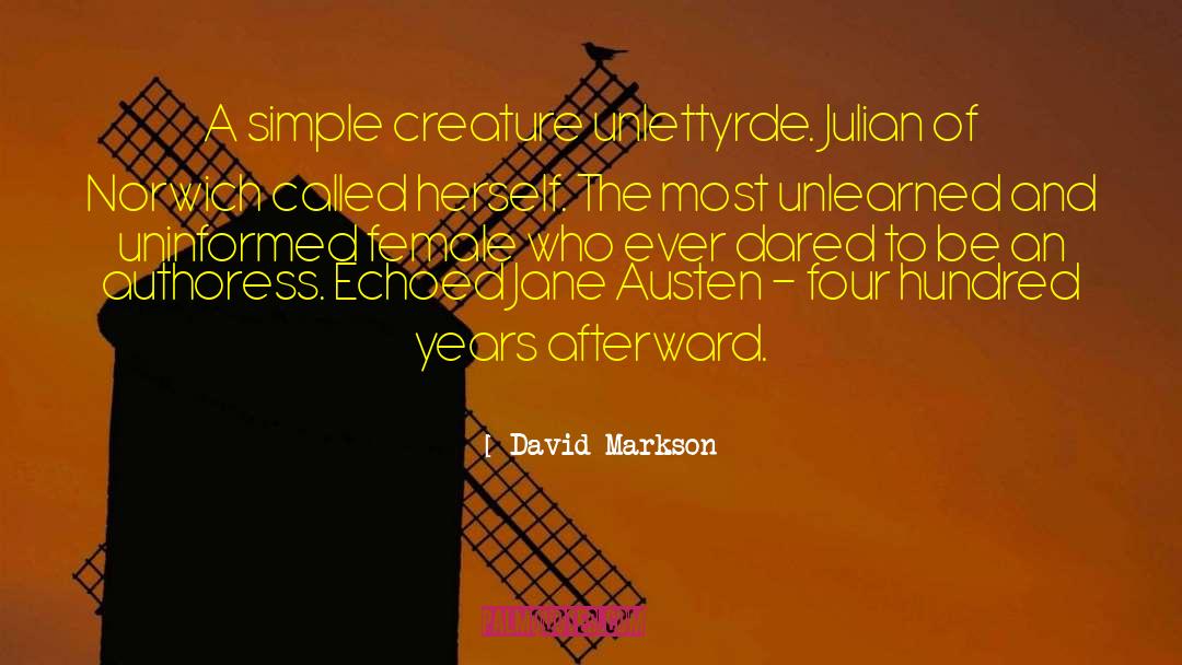 David Markson quotes by David Markson