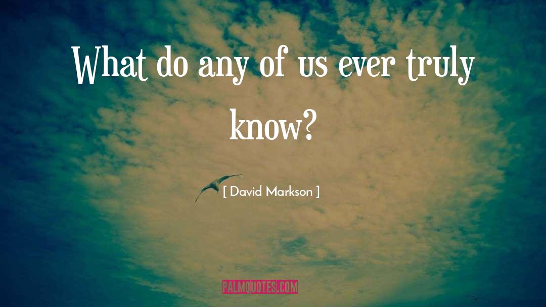 David Markson quotes by David Markson