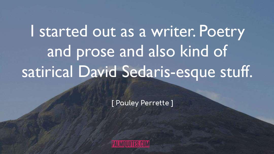 David Sedaris quotes by Pauley Perrette