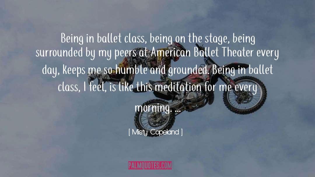 Davidji Meditation quotes by Misty Copeland