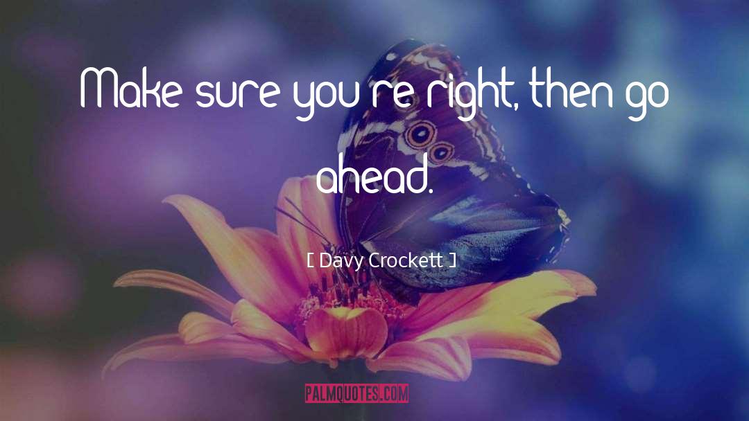 Davy quotes by Davy Crockett
