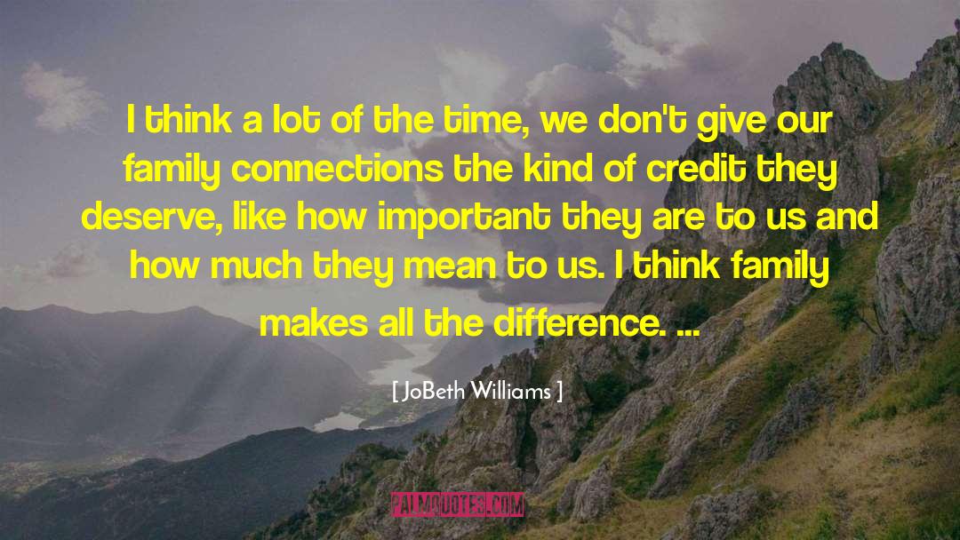 Dawanna Williams quotes by JoBeth Williams