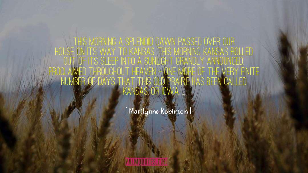 Dawn Fraser quotes by Marilynne Robinson