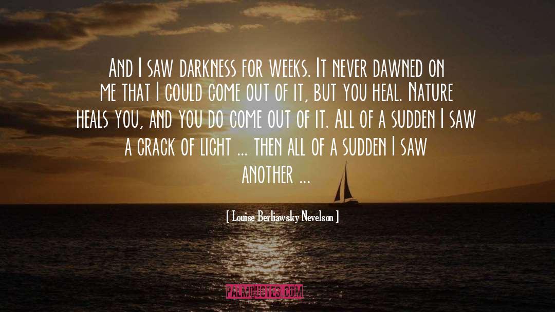 Dawned quotes by Louise Berliawsky Nevelson