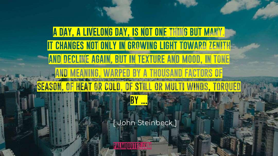 Day Change quotes by John Steinbeck