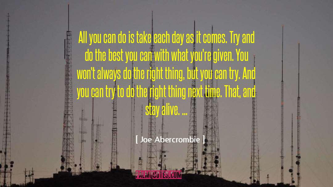 Day Friday quotes by Joe Abercrombie