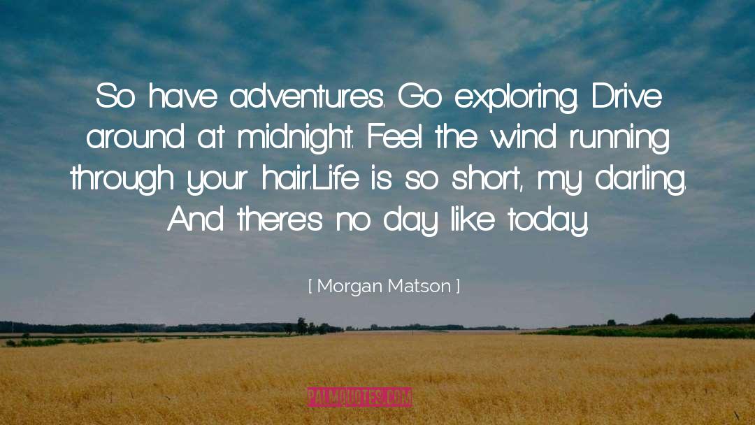 Day Like quotes by Morgan Matson