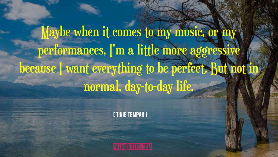Day To Day Life quotes by Tinie Tempah
