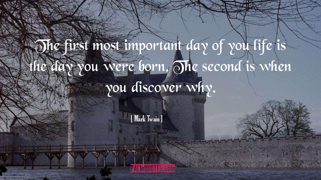 Day You Were Born quotes by Mark Twain