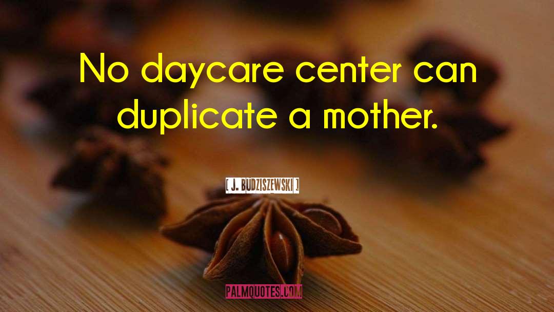 Daycare quotes by J. Budziszewski