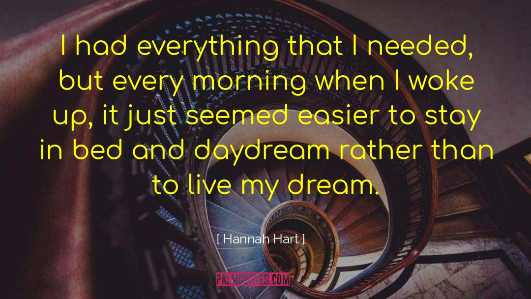 Daydream quotes by Hannah Hart