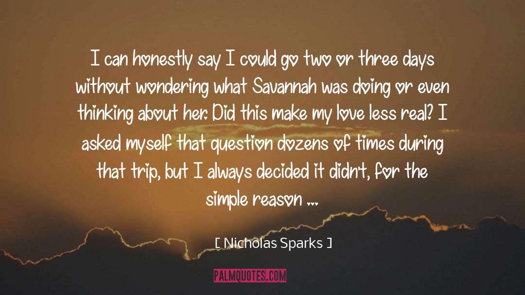 Daydreaming About Love quotes by Nicholas Sparks