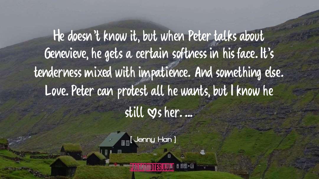 Daydreaming About Love quotes by Jenny Han