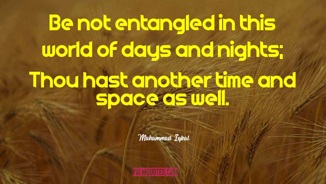 Days And Nights quotes by Muhammad Iqbal