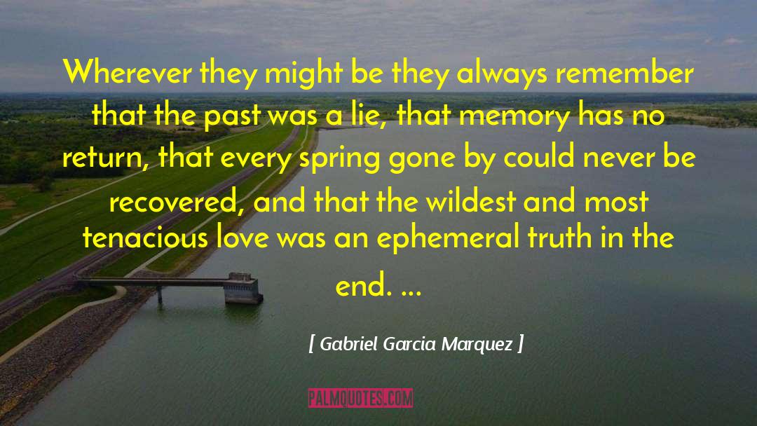 Days Gone By quotes by Gabriel Garcia Marquez