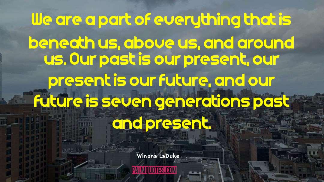 Days Of Future Past quotes by Winona LaDuke