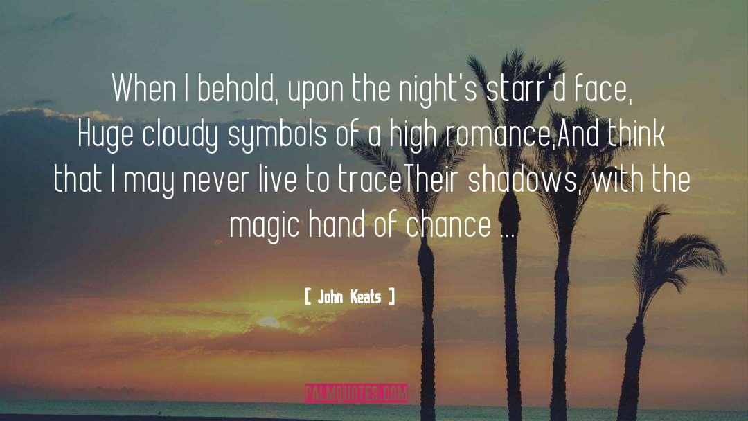 Days Of Magic Nights Of War quotes by John Keats