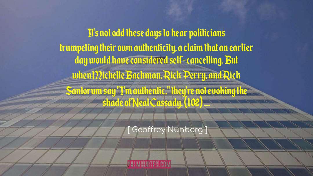 Days Of The Year quotes by Geoffrey Nunberg