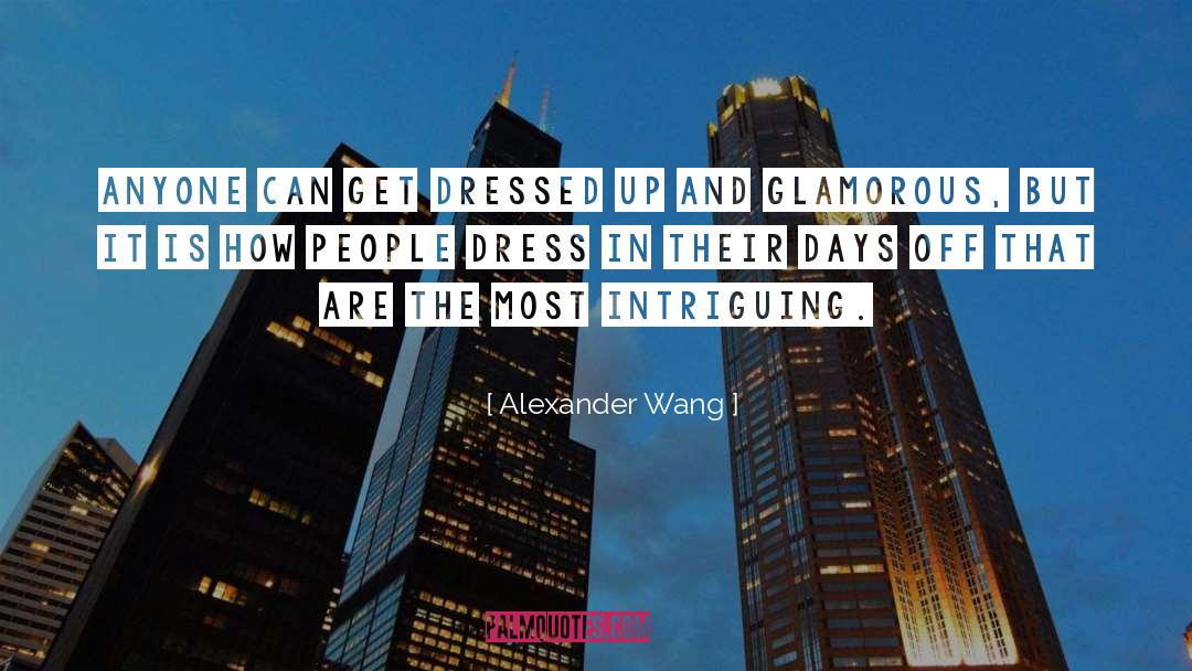 Days Off quotes by Alexander Wang