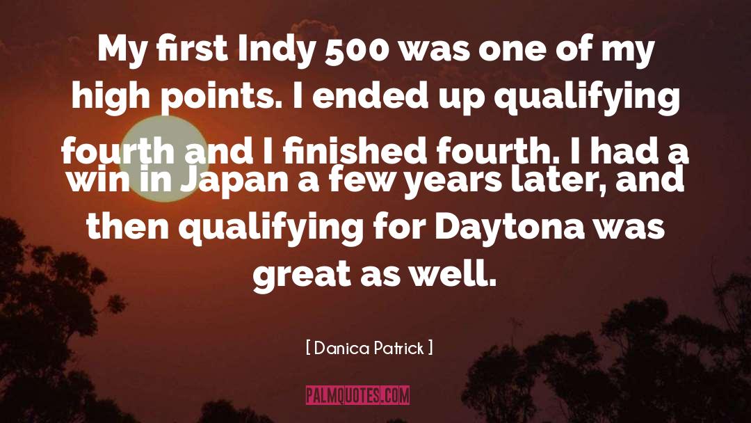 Daytona quotes by Danica Patrick