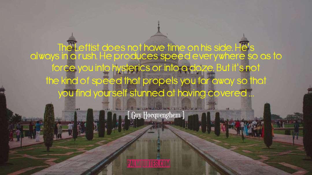 Daze quotes by Guy Hocquenghem
