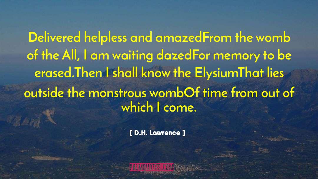 Dazed quotes by D.H. Lawrence