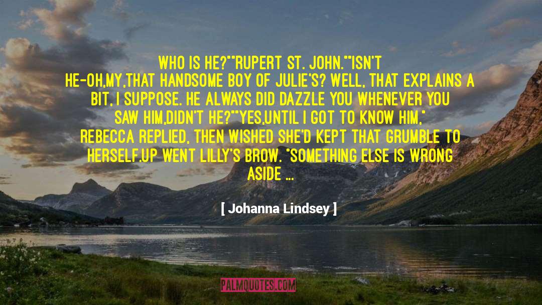 Dazzle quotes by Johanna Lindsey