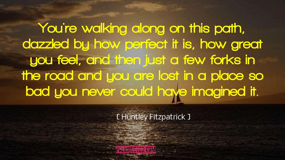 Dazzled quotes by Huntley Fitzpatrick