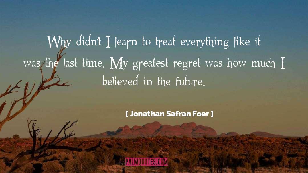Dbz Future Trunks quotes by Jonathan Safran Foer