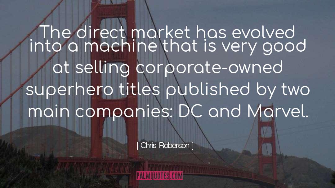 Dc quotes by Chris Roberson