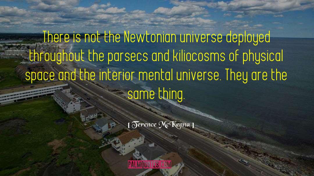 Dc Universe quotes by Terence McKenna