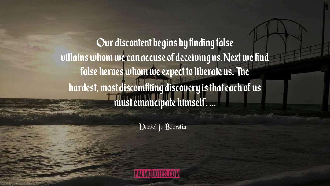 Dc Villains quotes by Daniel J. Boorstin