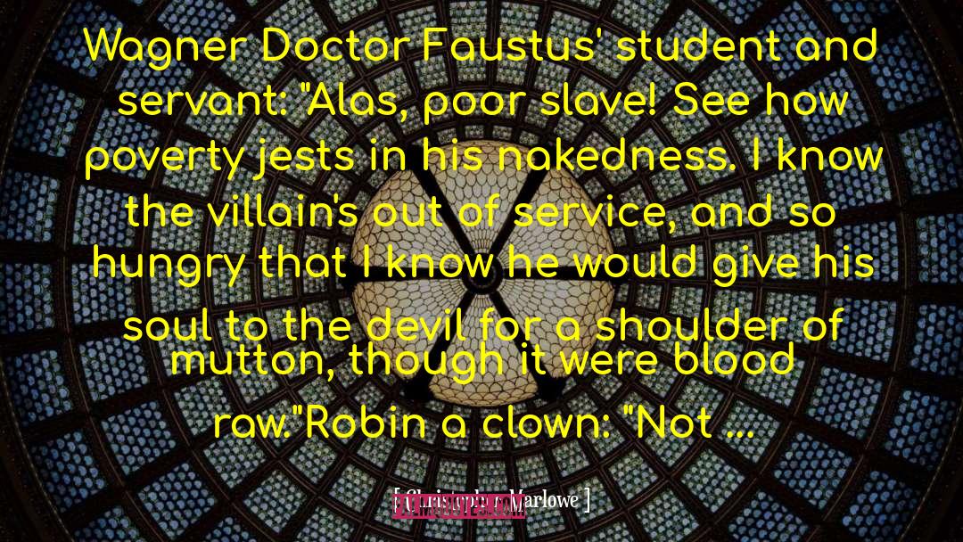 Dc Villains quotes by Christopher Marlowe