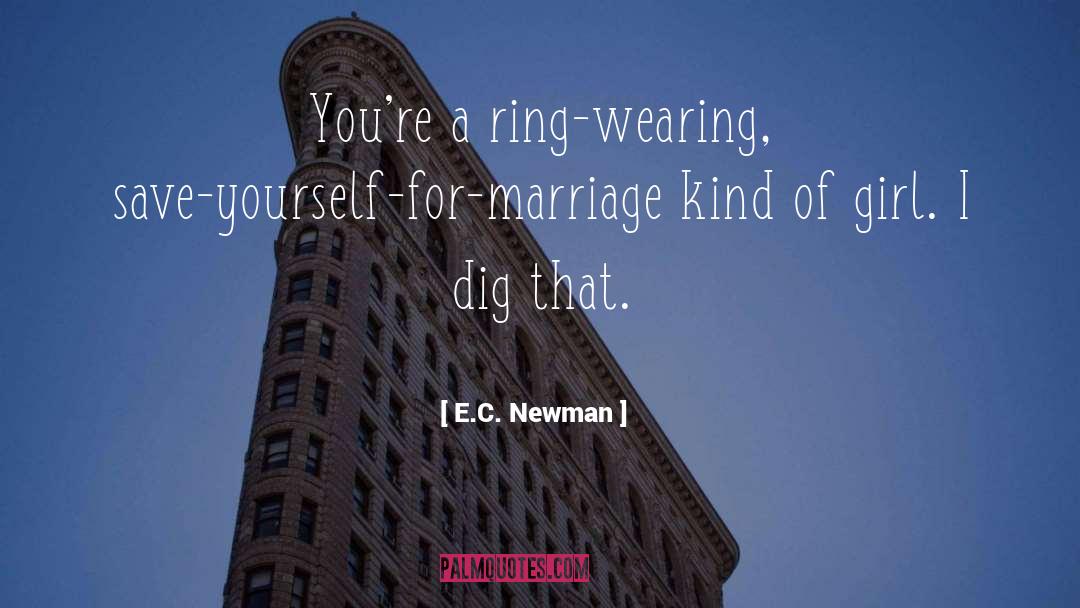 De Bromhead Ring quotes by E.C. Newman