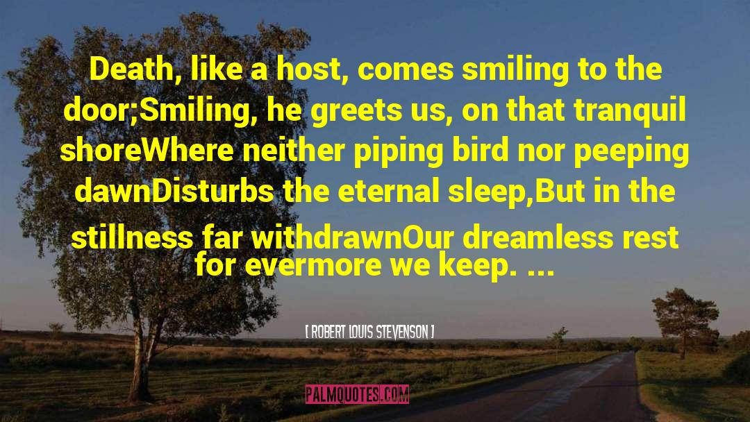 Dead Bird quotes by Robert Louis Stevenson