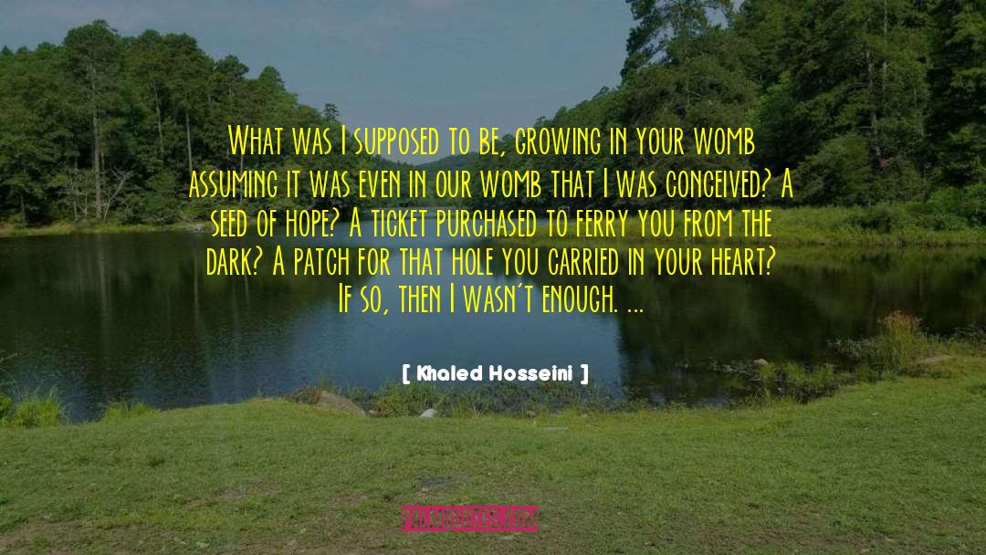 Dead End quotes by Khaled Hosseini