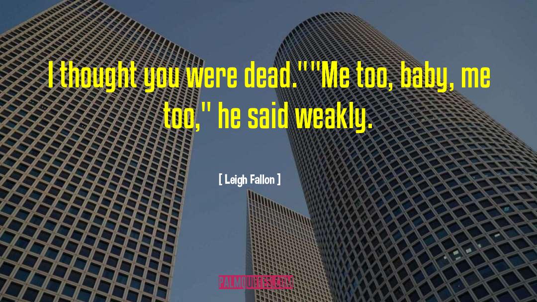 Dead Isle quotes by Leigh Fallon