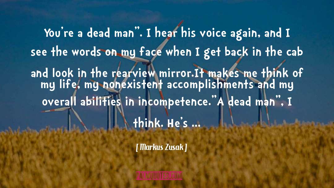 Dead Man quotes by Markus Zusak