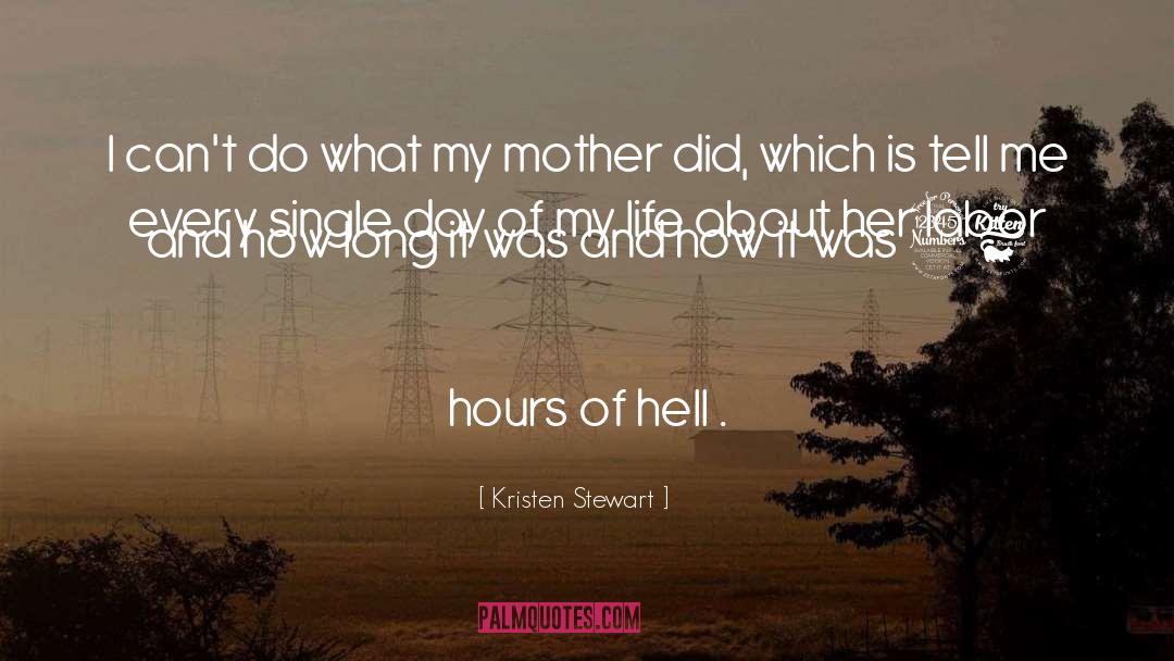 Dead Mother quotes by Kristen Stewart