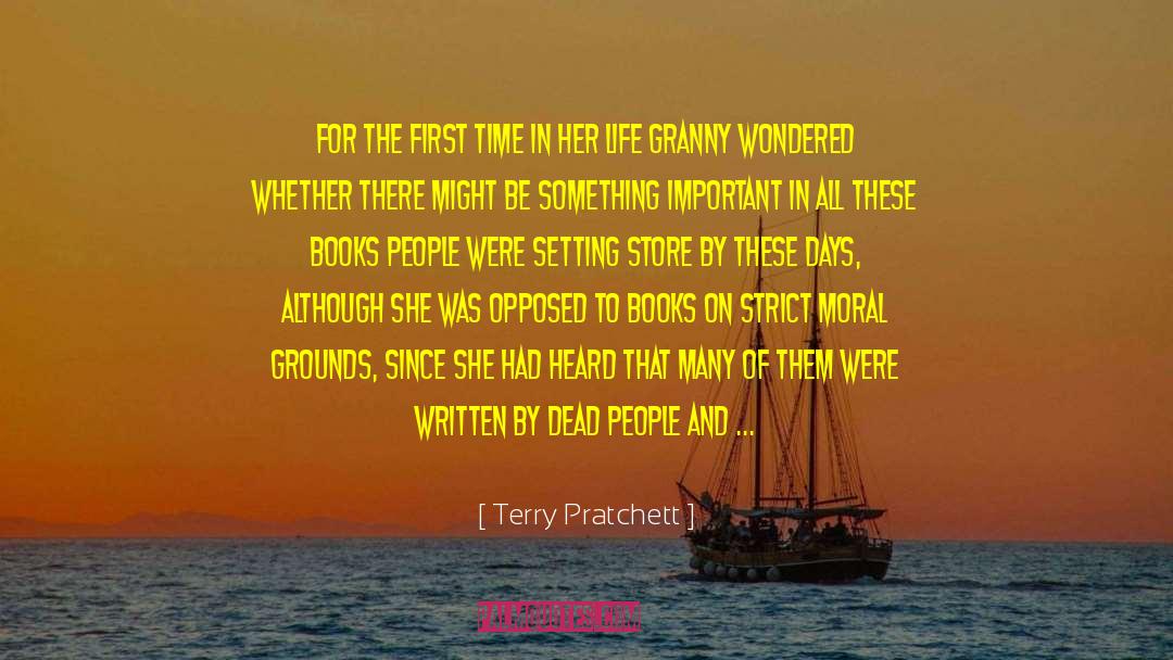 Dead People quotes by Terry Pratchett