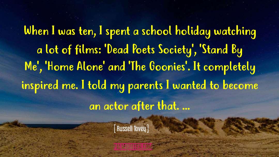 Dead Poets Society Funny quotes by Russell Tovey