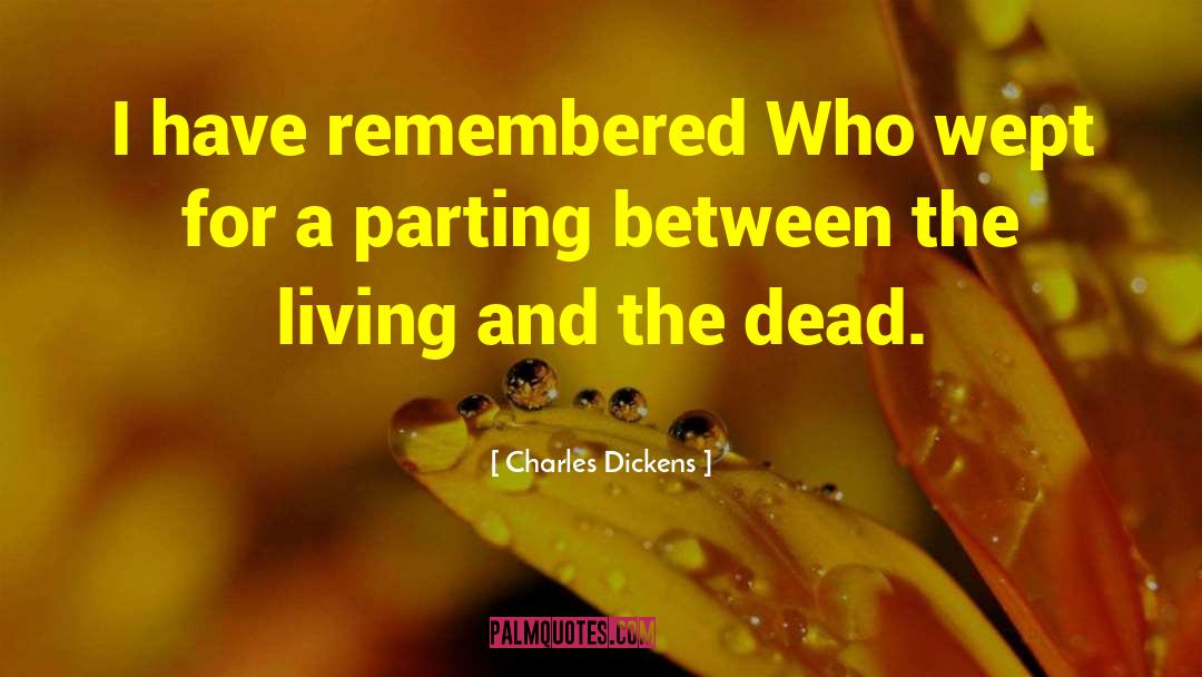 Dead Relative Birthday quotes by Charles Dickens