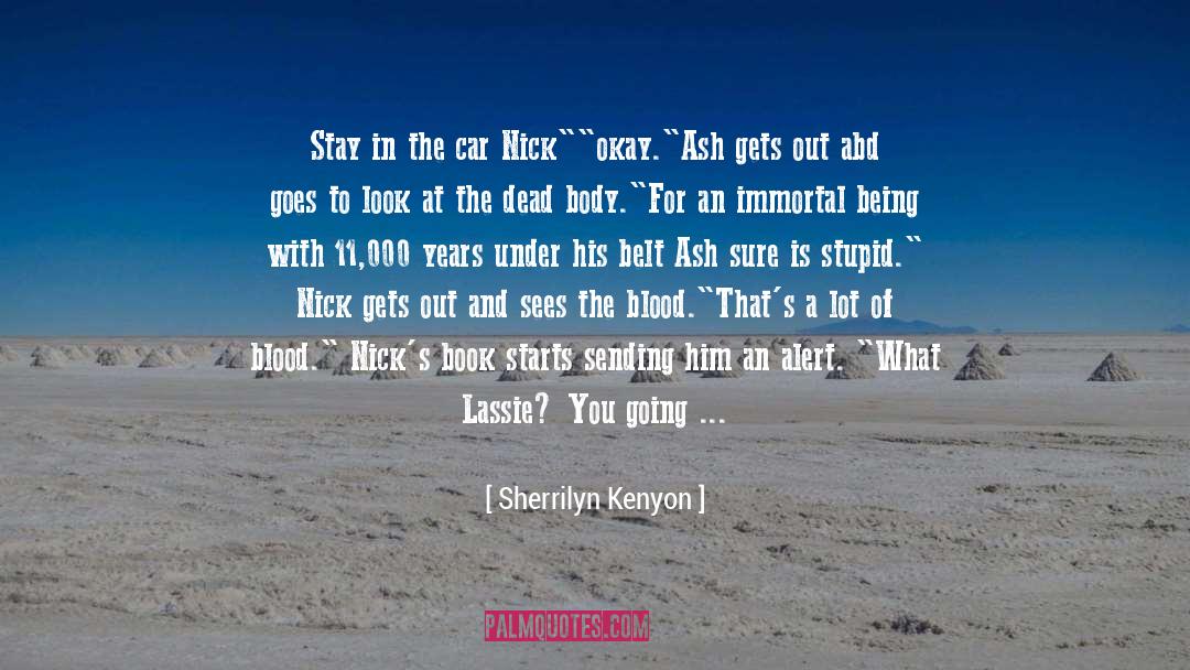 Dead Sea quotes by Sherrilyn Kenyon