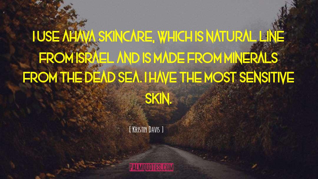 Dead Sea quotes by Kristin Davis