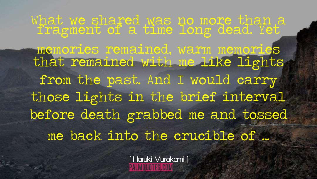 Dead Tossed Waves quotes by Haruki Murakami