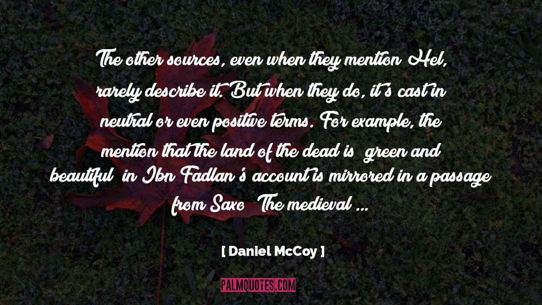 Dead Tossed Waves quotes by Daniel McCoy