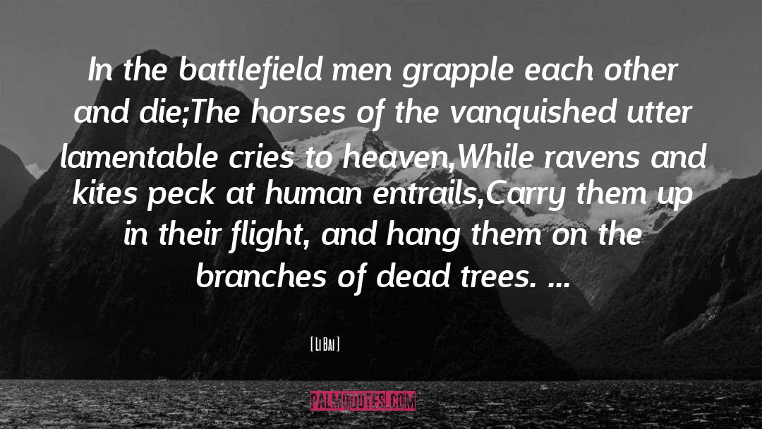 Dead Trees quotes by Li Bai