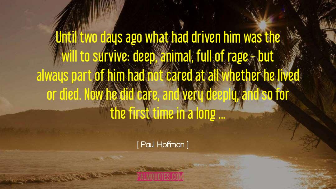 Dead Until Evenfall quotes by Paul Hoffman